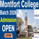 Montfort College Invites Applications for Admission 2026; Check Tentative Schedule Here